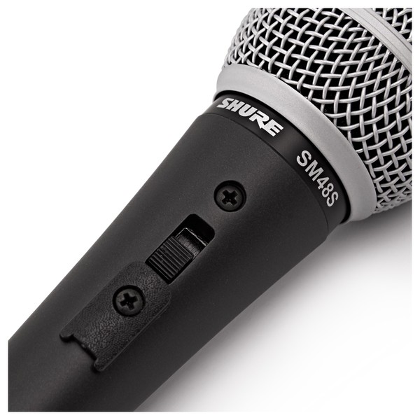 Shure SM48S Dynamic Mic with Switch at Gear4music