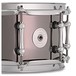 Mapex The Tomahawk 14 x 5.5in Polished Steel Snare Drum, Black Plated logo