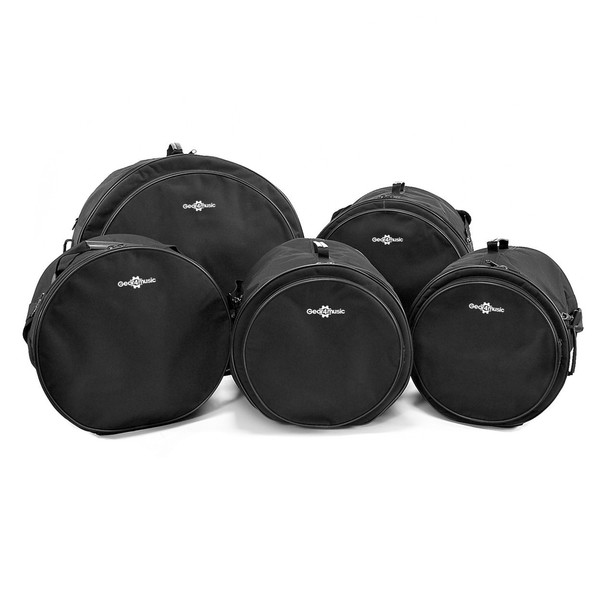 Padded Rock Drum Bag Set by Gear4music main