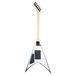 Jackson JS32 King V, White w/ Black Bevels - Back