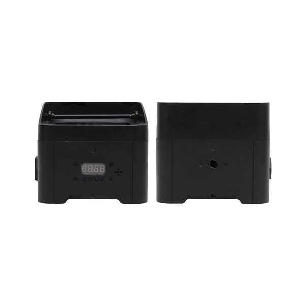 Equinox Colour Raider Uplighter Pack, Fixture Front and Rear