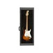 Fender Guitar Display Case, Black - Display Window Functionality View - GUITAR NOT INCLUDED