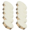 Tambourine by Gear4music, 9" Pack of 10