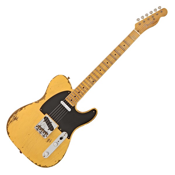 Fender Custom Shop 1952 Heavy Relic Telecaster, Aged Nocaster Blonde main