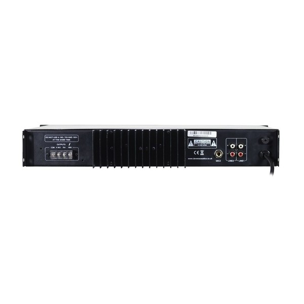 Clever Acoustics  MA 160 60W Mixer Amplifier rear 