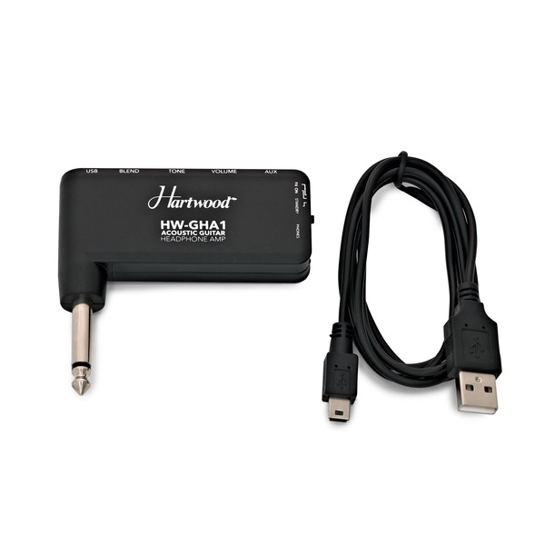 Hartwood Acoustic Guitar Headphone Amplifier bundle