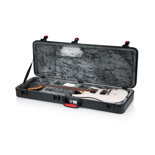 Gator GTSA-GTRELEC-LED LED Edition Moulded Case for Electric Guitar
