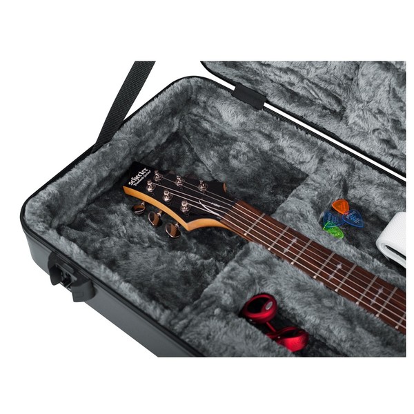 Gator GTSA-GTRELEC-LED LED Edition Moulded Case for Electric Guitar - inside
