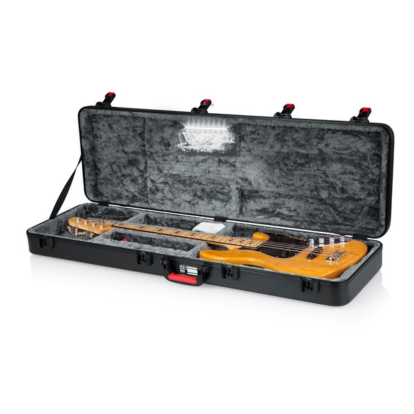 Gator GTSA-GTRBASS-LED LED Edition Moulded Case for Bass Guitar