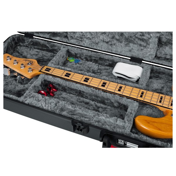 Gator GTSA-GTRBASS-LED LED Edition Moulded Case for Bass Guitar - inside