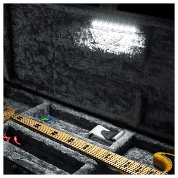 Gator GTSA-GTRBASS-LED LED Edition Moulded Case for Bass Guitar - light use