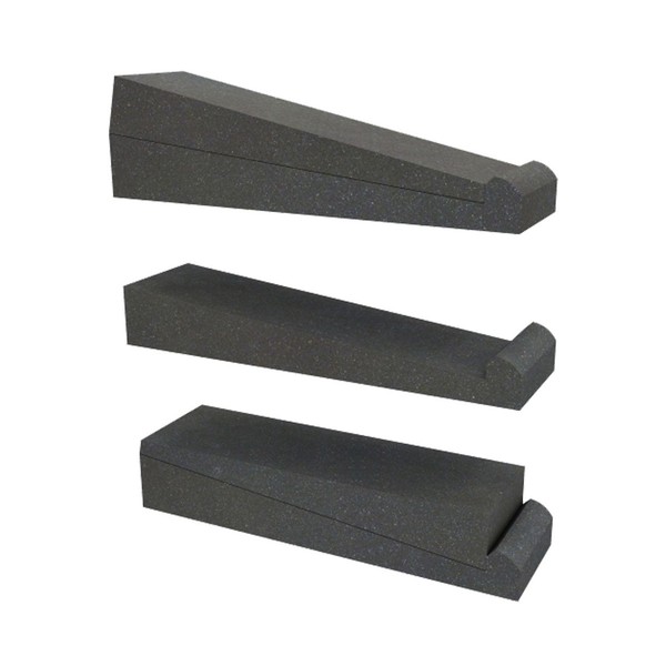 EQ Acoustics Project Monpads, Studio Monitor Isolators (4 Pack) - Angled