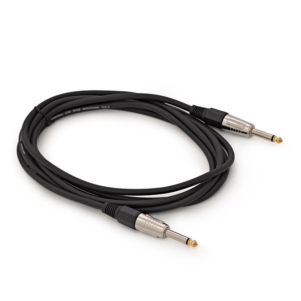 Pack of 5 Jack Instrument Cables, 3m