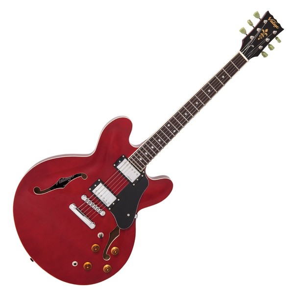 Vintage VSA500, Cherry Red - Front