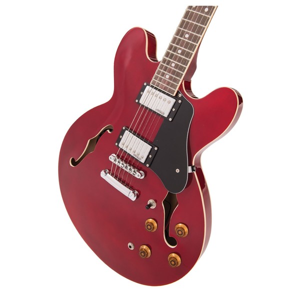 Vintage VSA500, Cherry Red at Gear4music