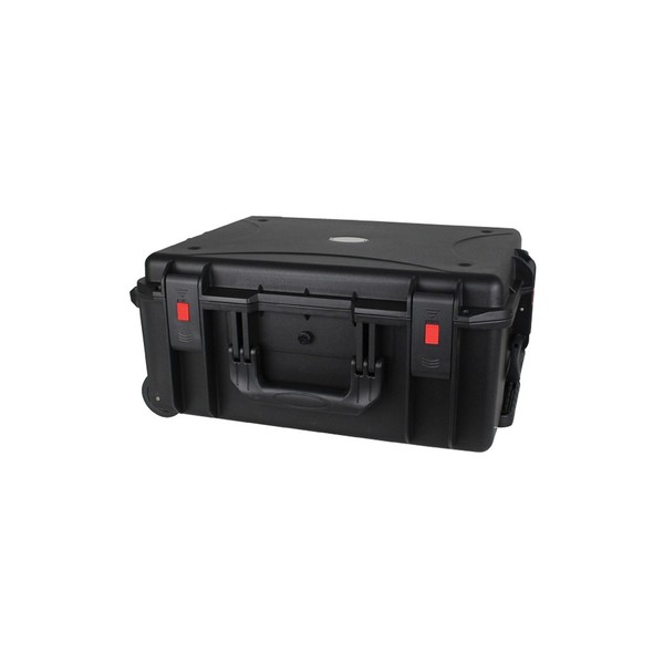 eLumen8 Rock Box 14 Utility Trolley Case, Angled, Closed