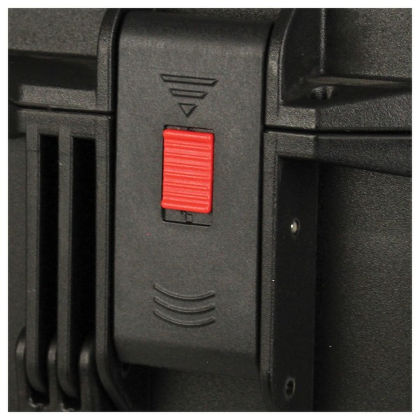 eLumen8 Rock Box 9 Microphone Case, Latch Close Up