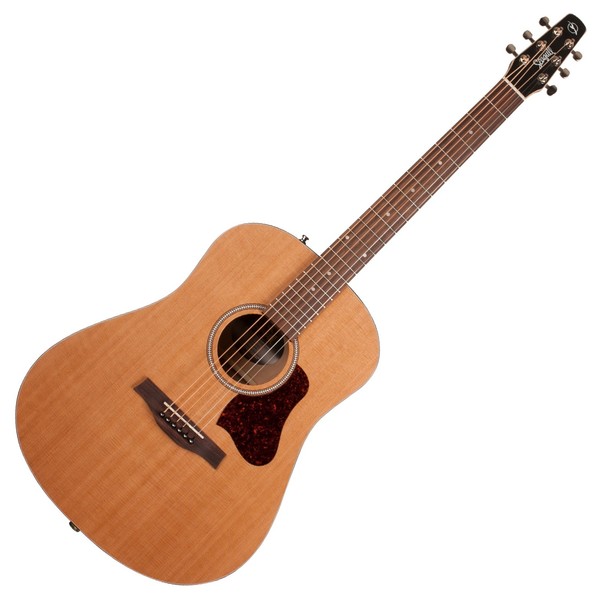 Seagull S6 Original QIT Electro Acoustic, Natural - Front View