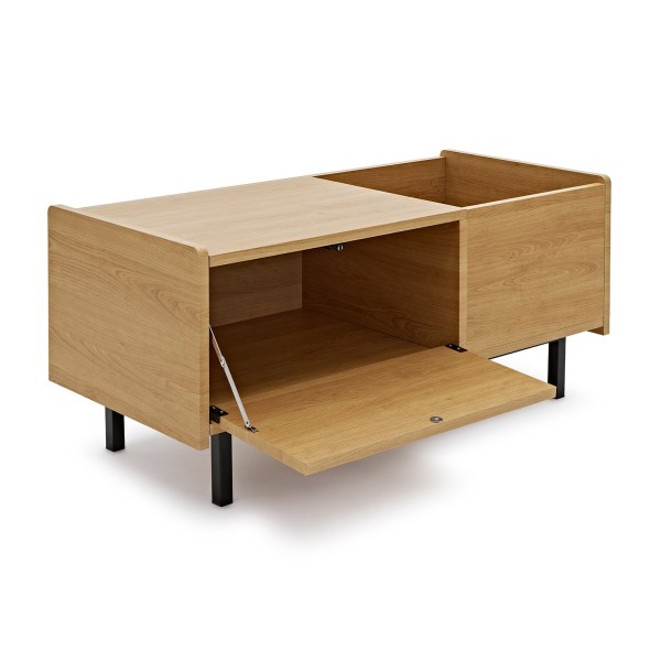 Turntable and Records Table by Gear4music