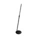 Ultimate Support MC-FT-100 Full Tilt Microphone Stand With Round Base - tilted