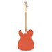 Fender Tenor Telecaster Electric Ukulele MN, Fiesta Red - back