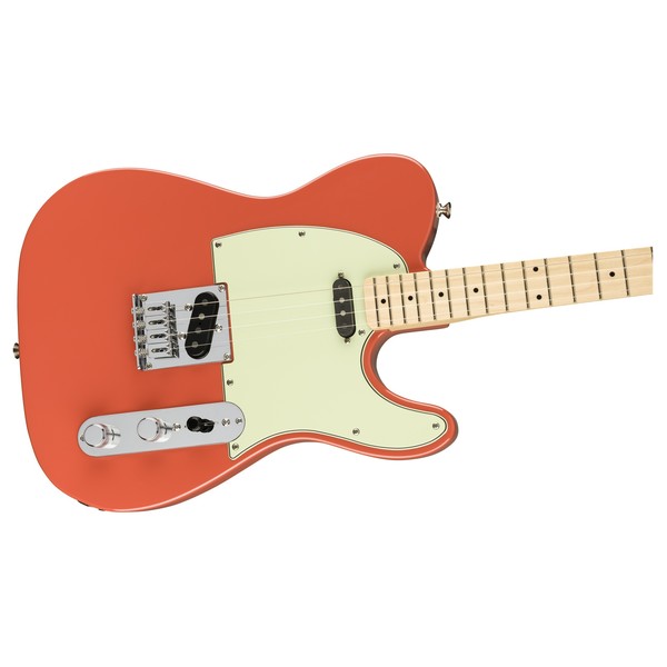 Fender Tenor Telecaster Electric Ukulele MN, Fiesta Red - right