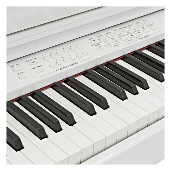 GDP-200 Digital Grand Piano by Gear4music, Gloss White