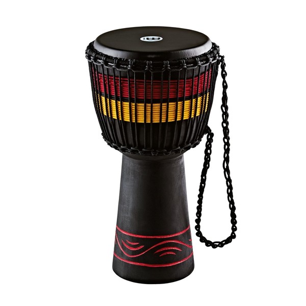 Meinl African Style Fire Series 13" Rope Tuned Wood Djembe, XL