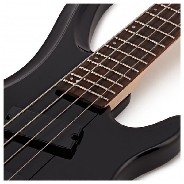 RedSub INF Fan Fret Multi-Scale Bass Guitar, Gloss Black