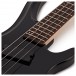 RedSub INF Fan Fret Multi-Scale Bass Guitar, Gloss Black
