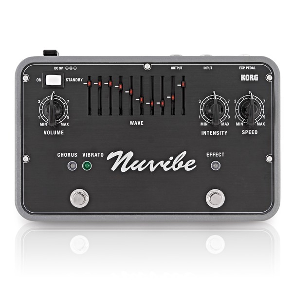 Korg Nuvibe Vibrato Chorus Effector Pedal with Expression Pedal