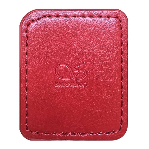 Shanling M0 Leather Case, Red - Front
