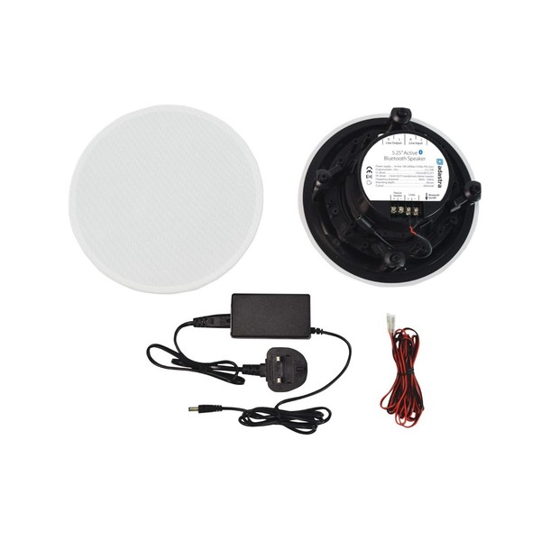 Adastra BCS52S 5.25'' Bluetooth Ceiling Speaker, Pair, Full Package