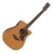 Yamaha A3M Mahogany Electro Acoustic Guitar, Vintage Natural