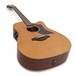 Yamaha A3M Mahogany Electro Acoustic Guitar, Vintage Natural