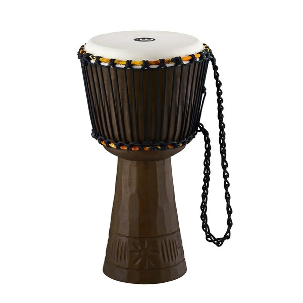 Meinl African Style 10" Traditional Hewn Carving Djembe