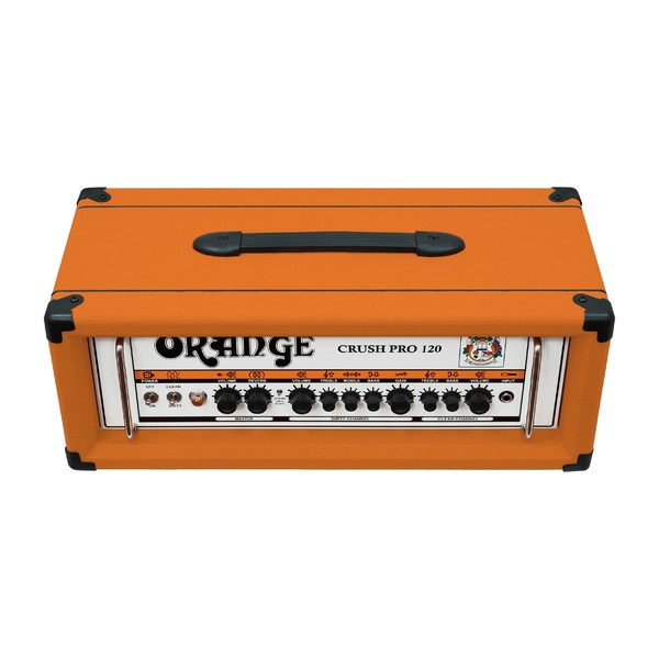 Orange CR120 Crush Pro 120 Head - front slant