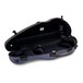 BAM 2000XL Hightech Slim Violin Case, Navy Blue open angle