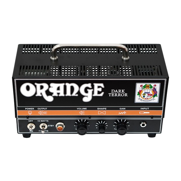 Orange Dark Terror Head - top slant