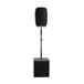 Ultimate Support SP-100 Air-Powered Speaker Pole - in use