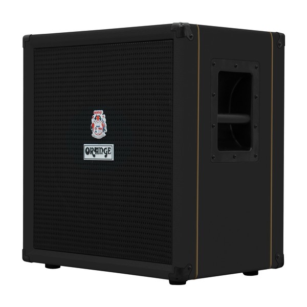 Orange Crush Bass 100 Combo, Black - slant front
