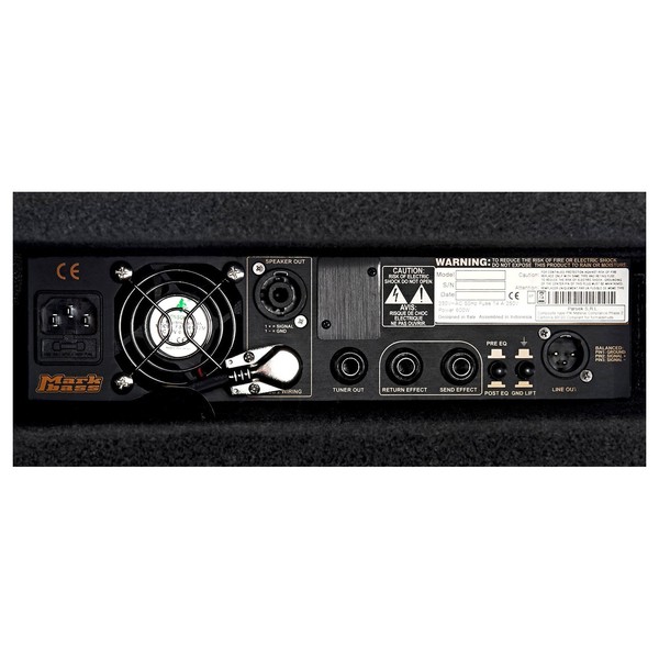 Markbass Mini CMD 151P 1x15 Bass Combo - rear panel