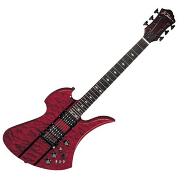 BC Rich Mockingbird STQ, Trans Red