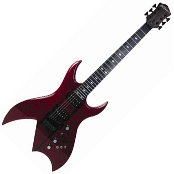 BC Rich Bich STQ Hard Tail, Trans Red