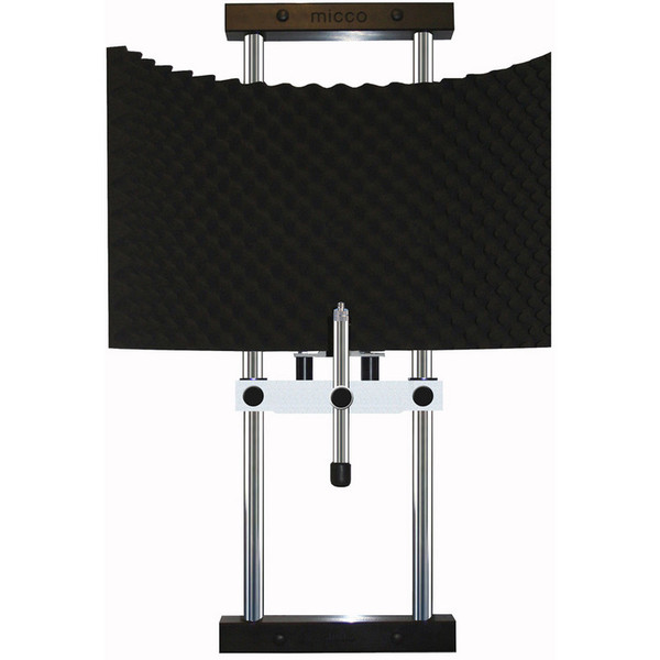 Micco Pro Studio Wall Mounted Mic Support System w/ Reflection Screen