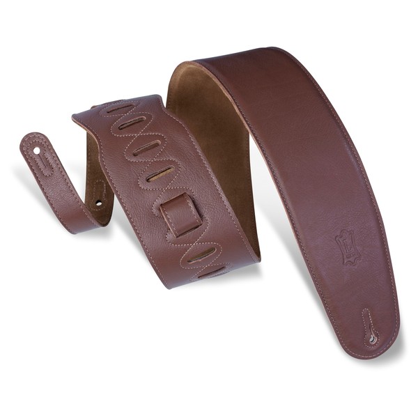 Levys M4GF Garment Leather Strap With Thong, Brown