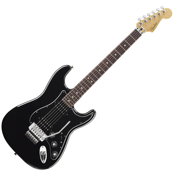 Fender Blacktop Stratocaster HH, Floyd Rose, Black