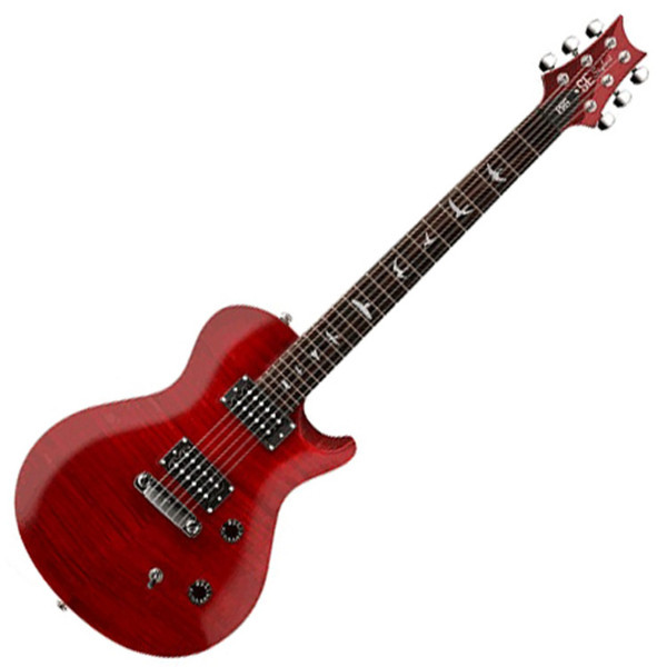 PRS SE Singlecut, Red with Birds inlays