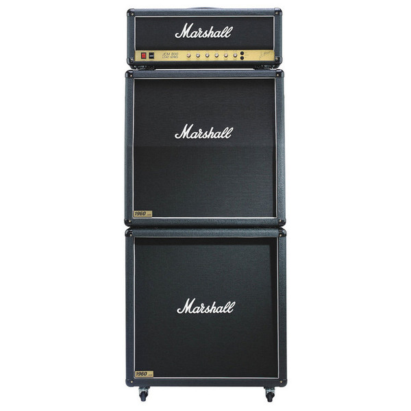 Marshall 2203 JCM800 Vintage Series Guitar Tube Amp Head - full stack front