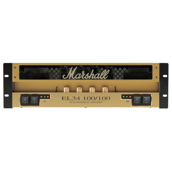 Marshall EL34-100/100 Guitar Power Amp 3U Rack - main